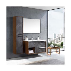STONE مرآة 90*70*3سم اسود مطفي STONE مرآة 90*70*3سم اسود مطفي